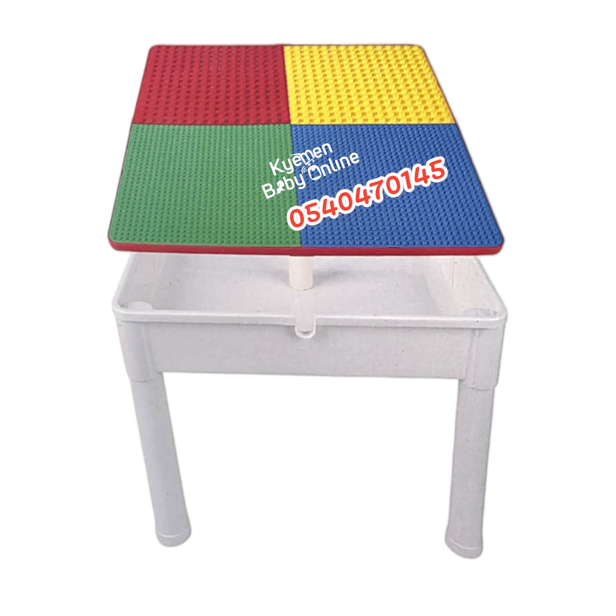 3 In 1 Multi-Functional Learn Desk / Blocks Desk / Kids Table And Chair 18months  [JM289156]