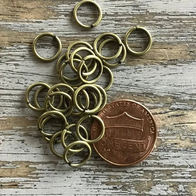 8mm Jumpring 18g 25ct