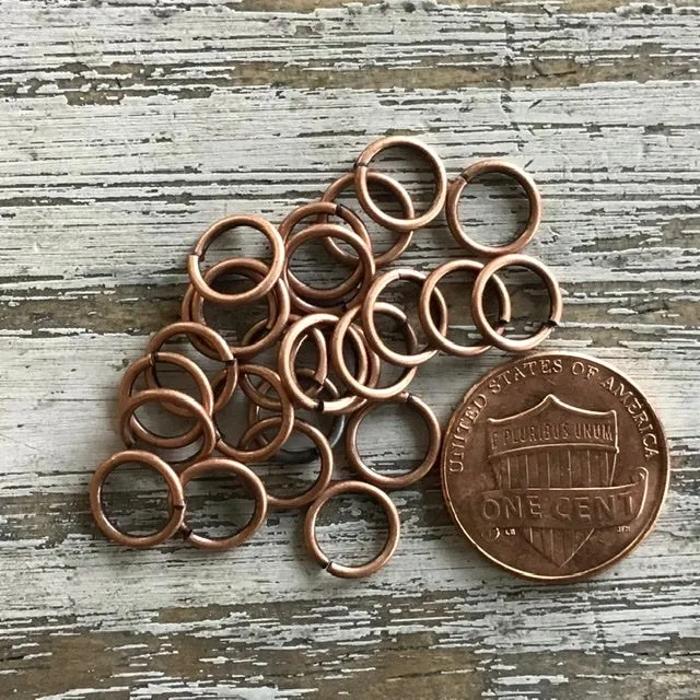 8mm Jumpring 18g 25ct