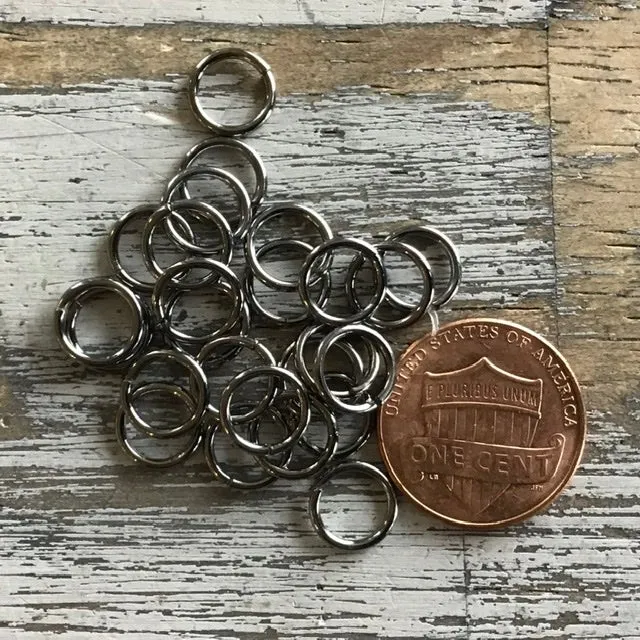 8mm Jumpring 18g 25ct