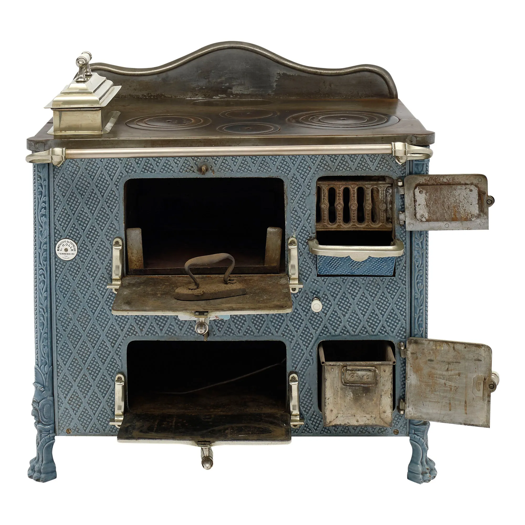 Art Nouveau Antique French Stove