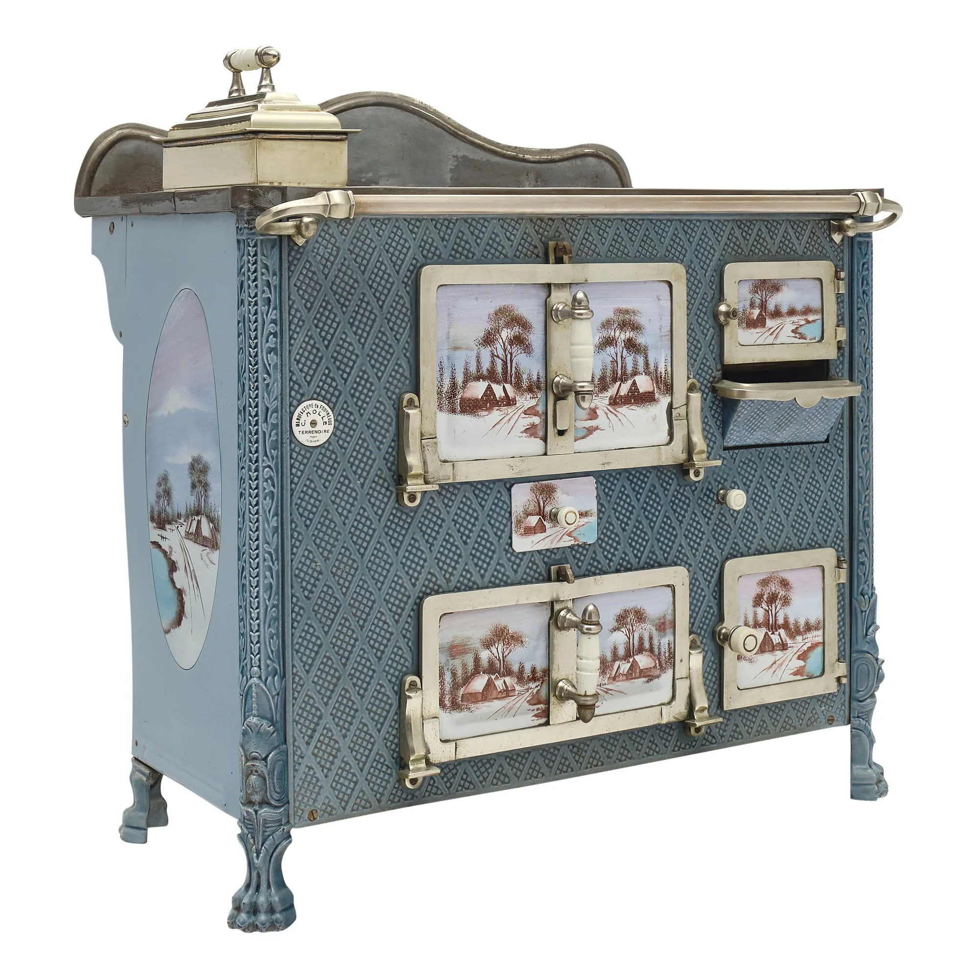 Art Nouveau Antique French Stove