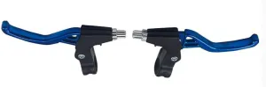 BicycleStore Bicycle 1 Pair Universal Full Aluminum Alloy Brake Handle Mountain Road Bike Brake Lever 2.2cm Diameter