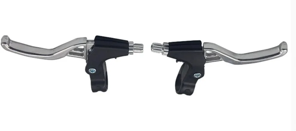 BicycleStore Bicycle 1 Pair Universal Full Aluminum Alloy Brake Handle Mountain Road Bike Brake Lever 2.2cm Diameter