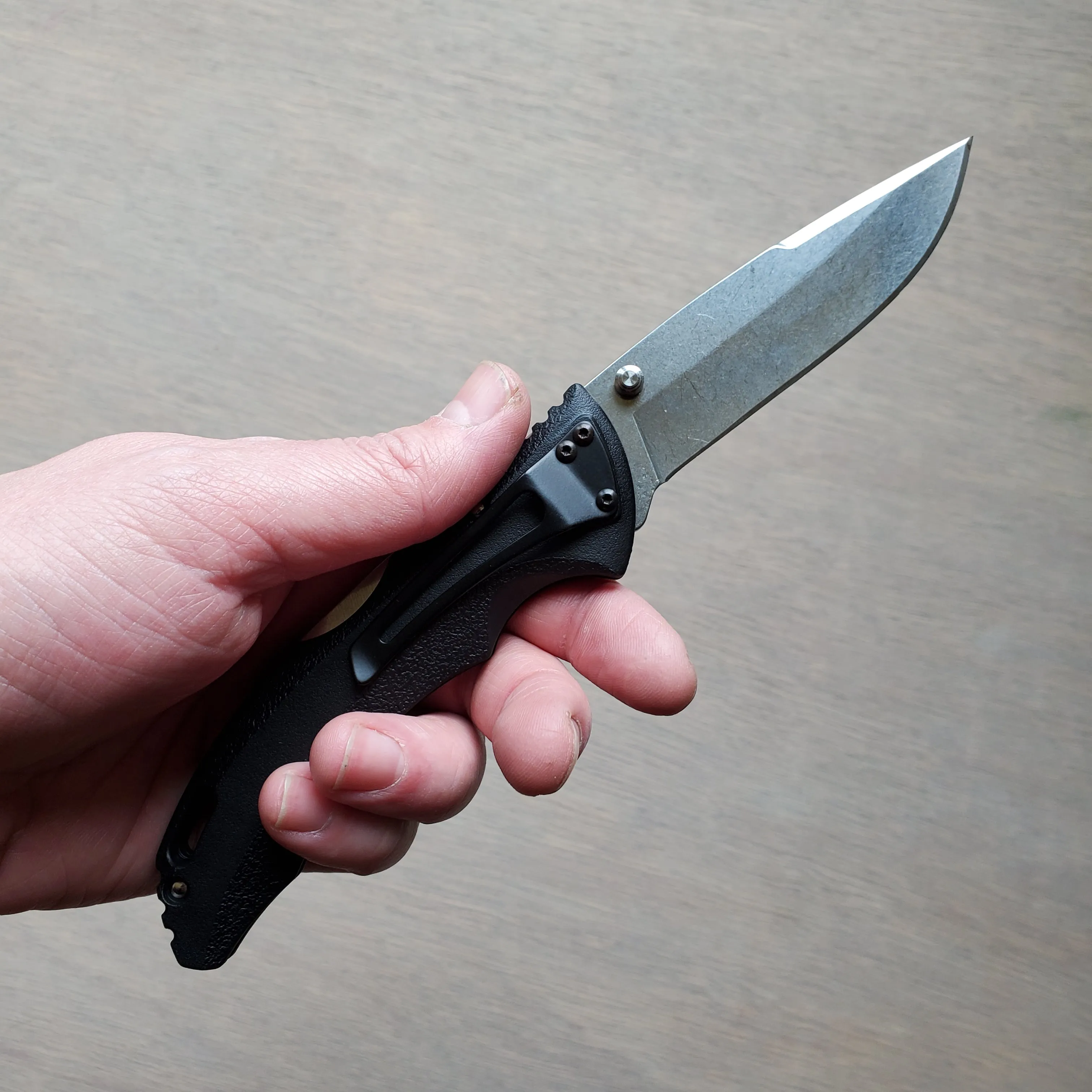 Buck 286 Bantam BHW 3.5" Folding Knife Lockback Black