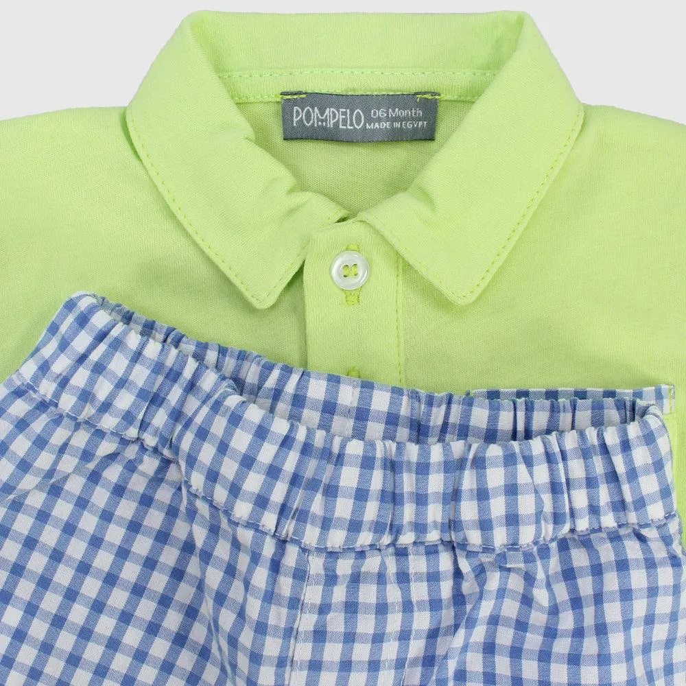 Checkered 2-Piece Outfit Set