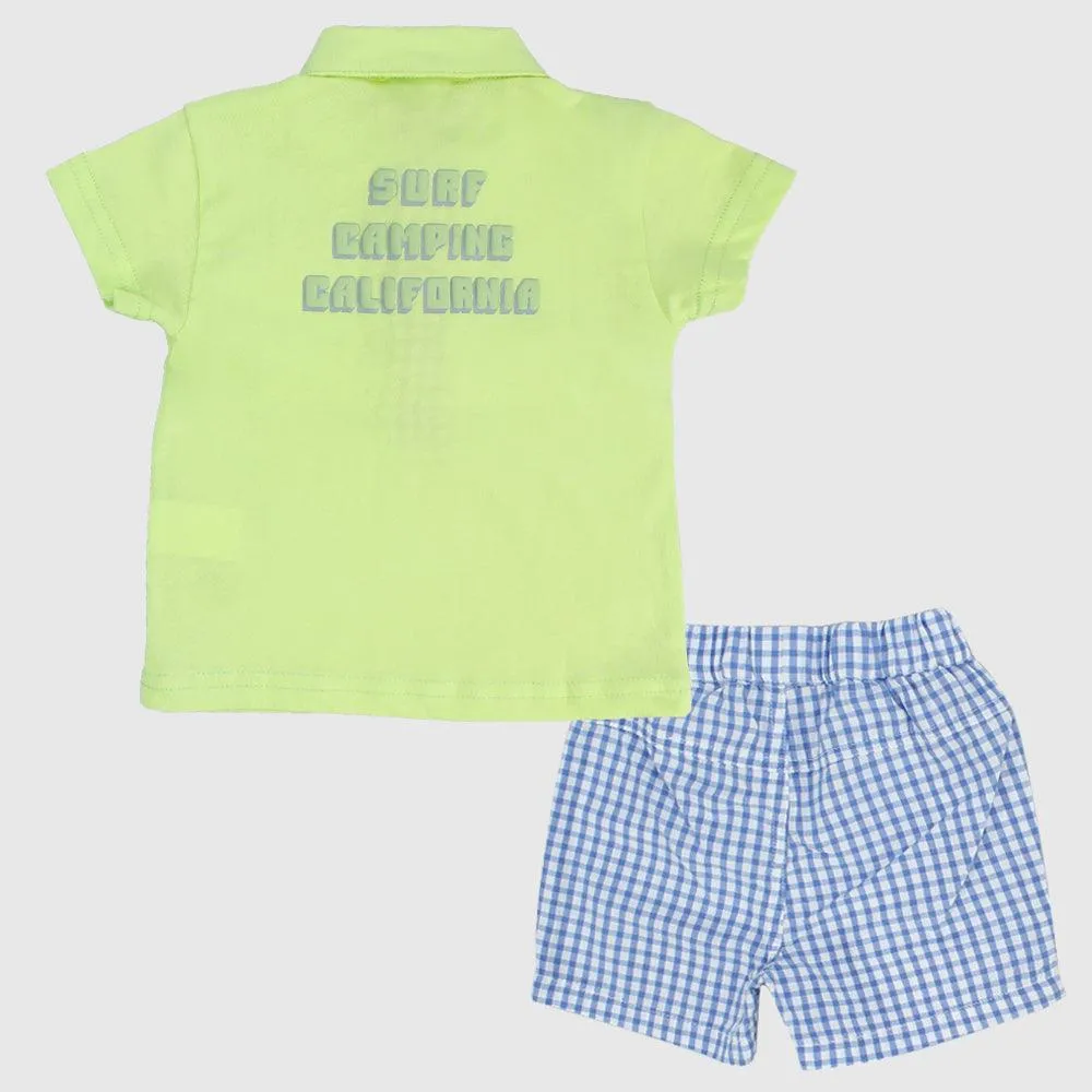 Checkered 2-Piece Outfit Set