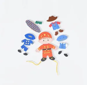 Classic World My Job (Boy) Lacing Toy