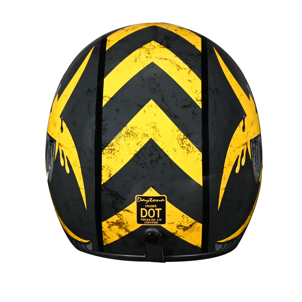 Daytona Lightning TOXIC Open Face D.O.T. Helmet
