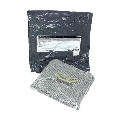 MediTac Emergency High Strength Pressure Bandage Wound Dressing Bleeding Control for Amputation & Large Wound Area with 12” x 12” Pad – 8” Bandage