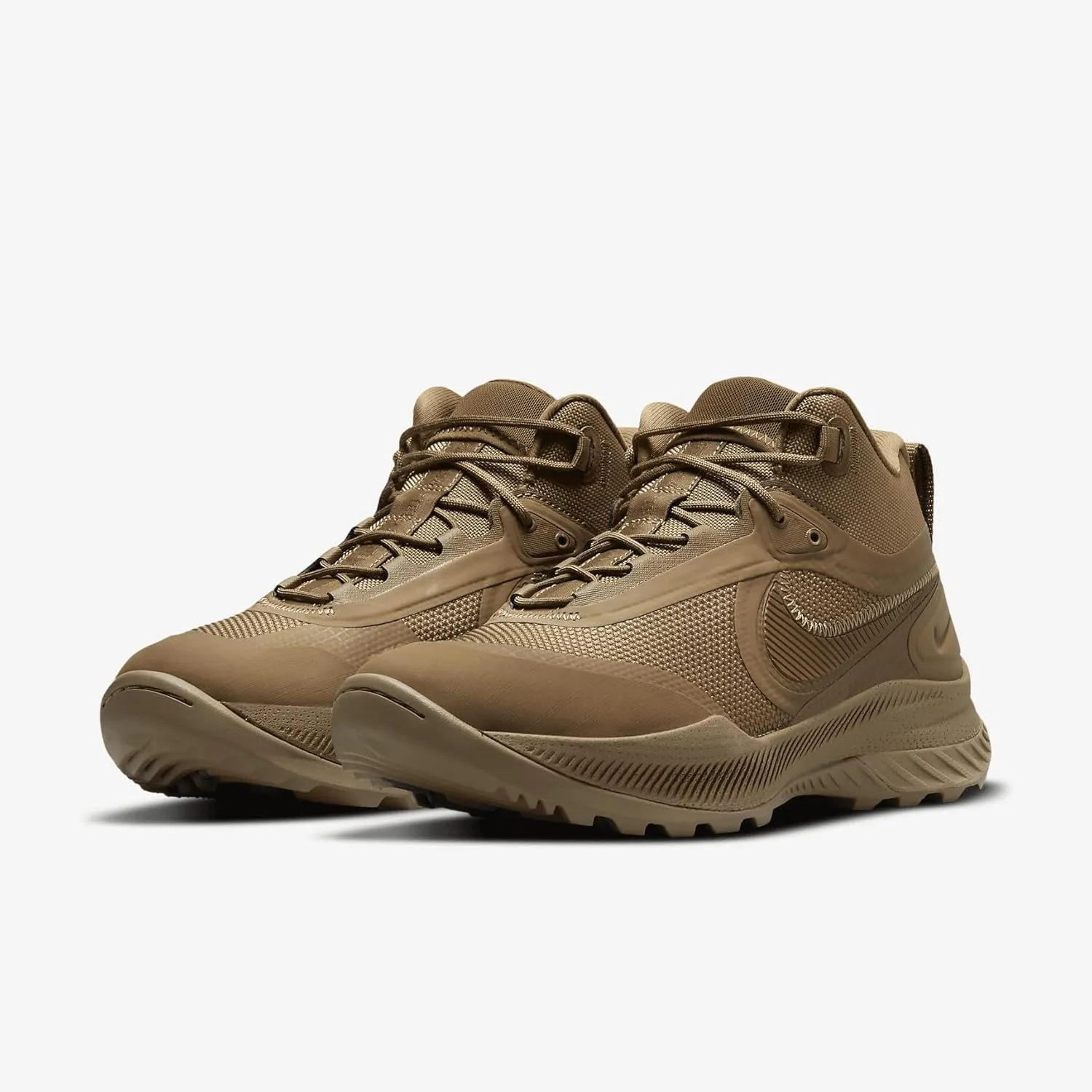 Nike React SFB Carbon Dark Stucco/Black/Rattan/Total Orange Men's Elite Outdoor Shoe US