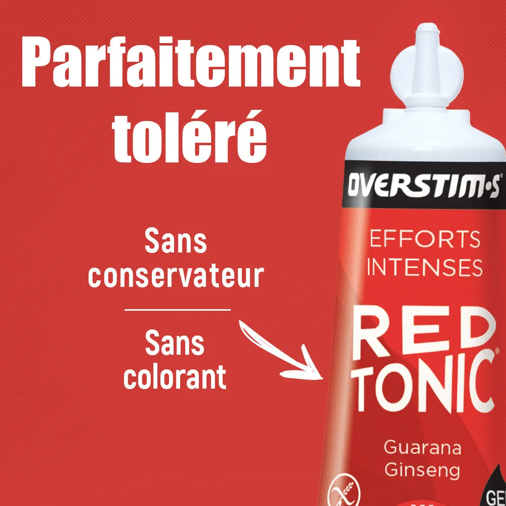 OVERSTIM.S Red Tonic Mint Eucalyptus Energy Gel
