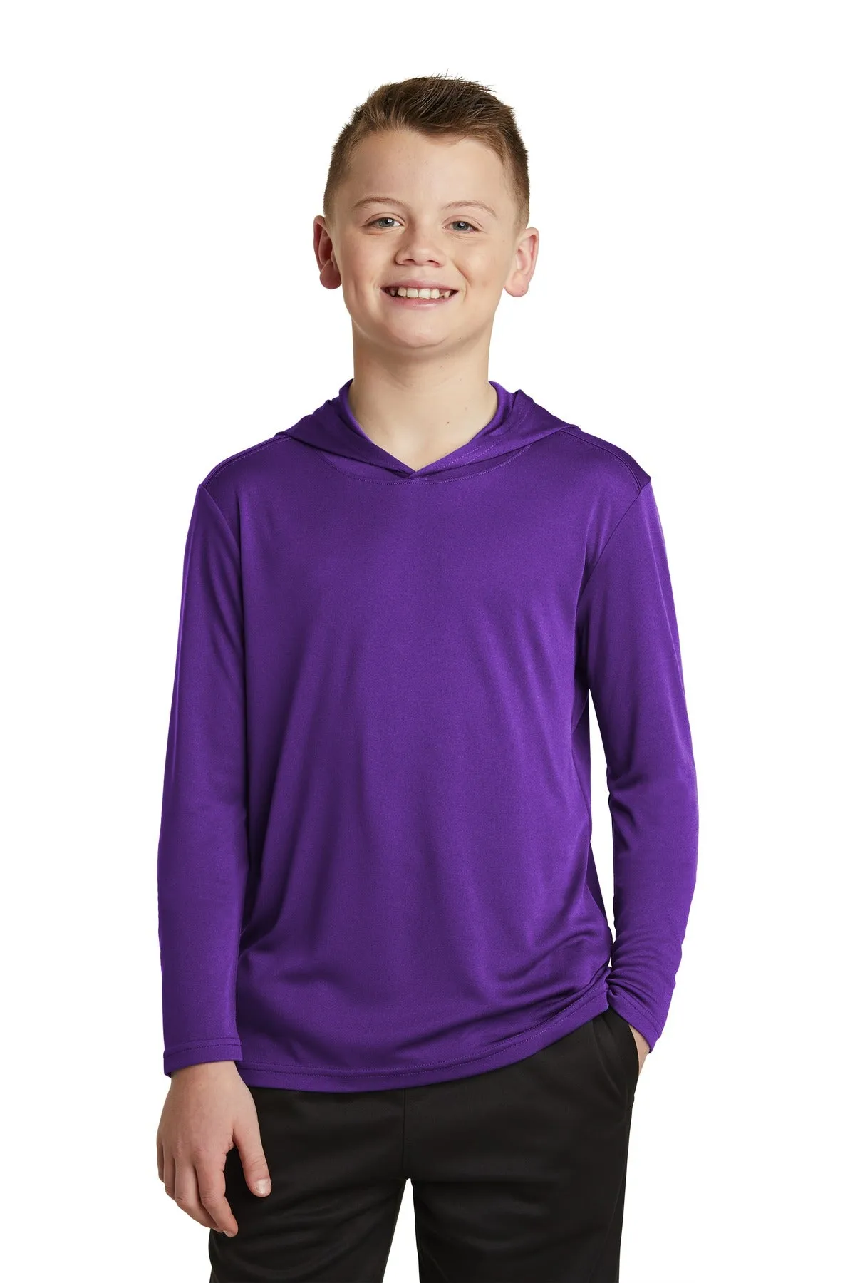 Sport-Tek ® Youth PosiCharge ® Competitor ™ Hooded Pullover. YST358