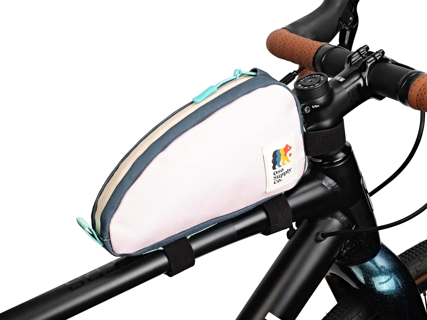 Top Tube Bike Bag Bicycle Front Frame Bag Bike Accessories Pouch (Cascade Green)