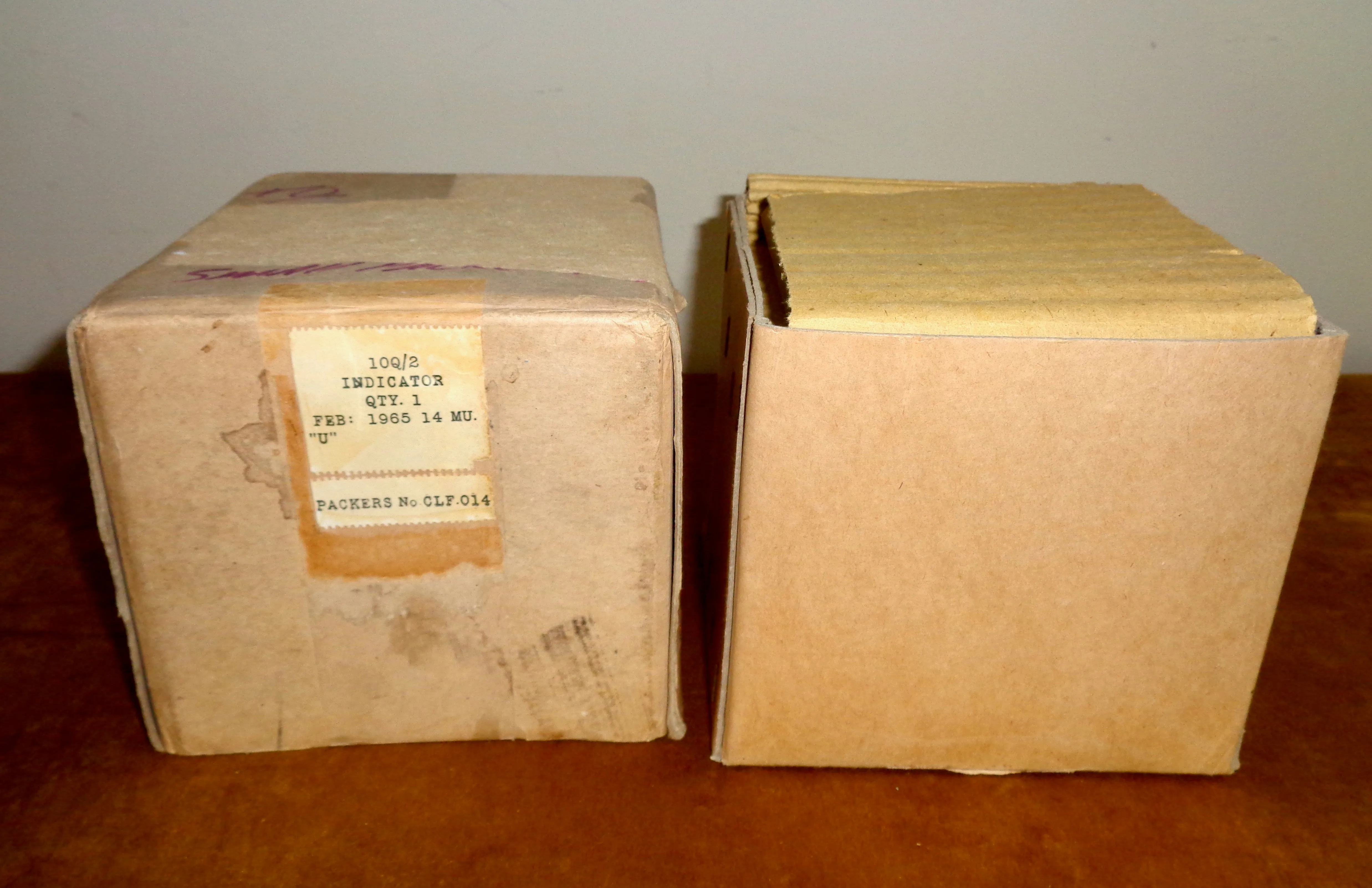 WW2 Lancaster Bomber Type 1 Visual Indicator 10Q/2 / Direction Finding D/F Meter In Its Original Box