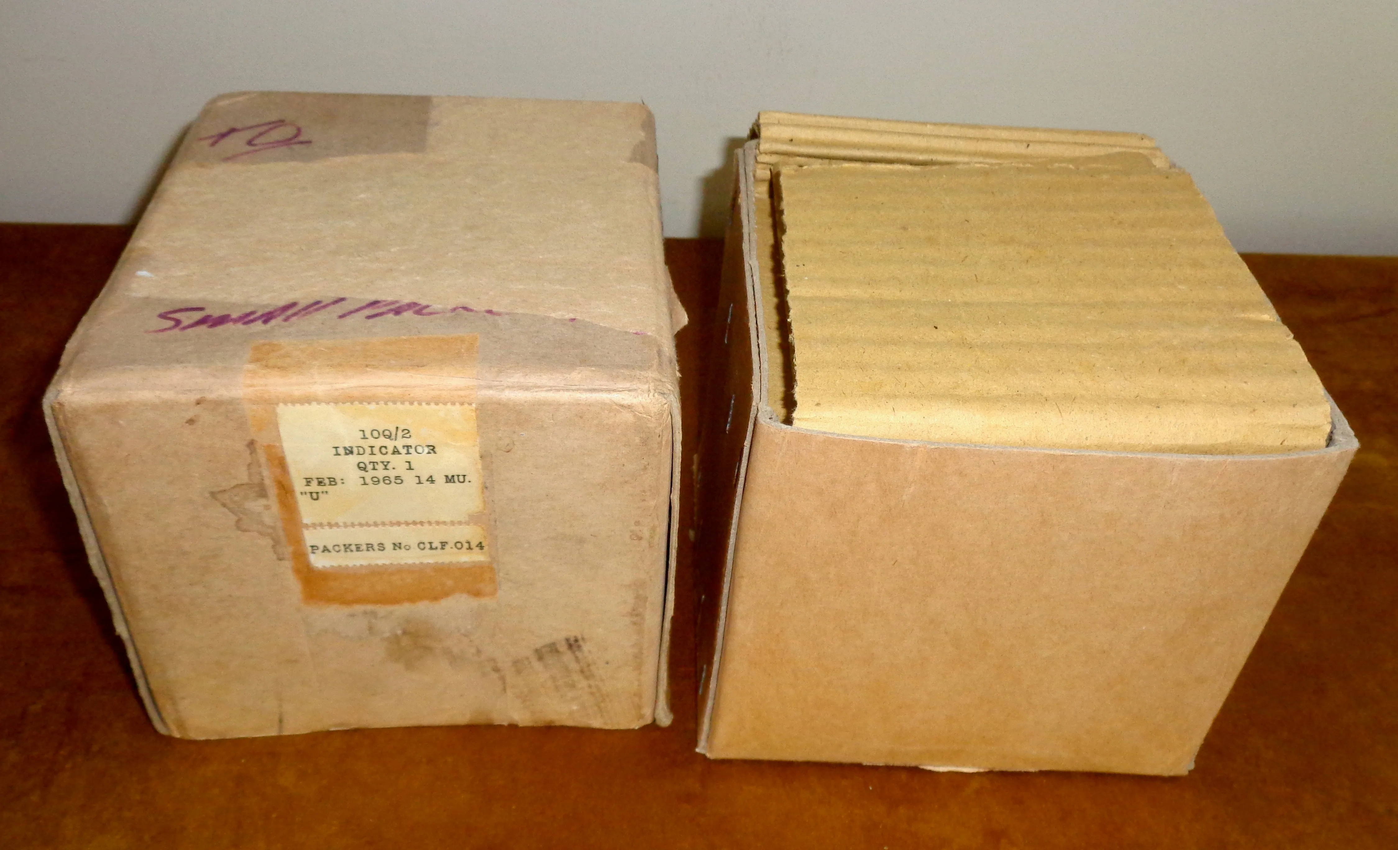 WW2 Lancaster Bomber Type 1 Visual Indicator 10Q/2 / Direction Finding D/F Meter In Its Original Box